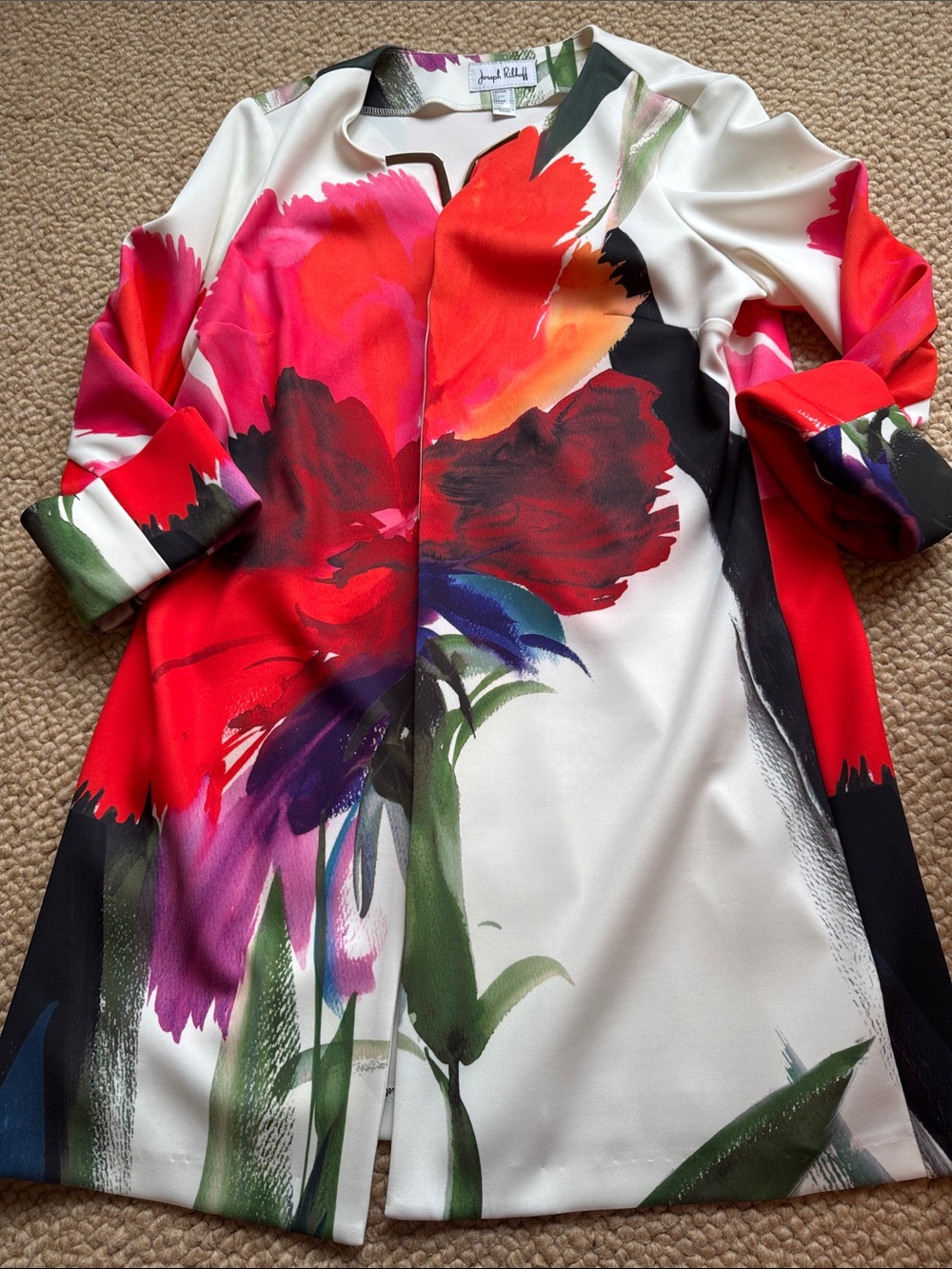 Joseph Ribkoff Size 14 Open Jacket - Picture 10 of 10